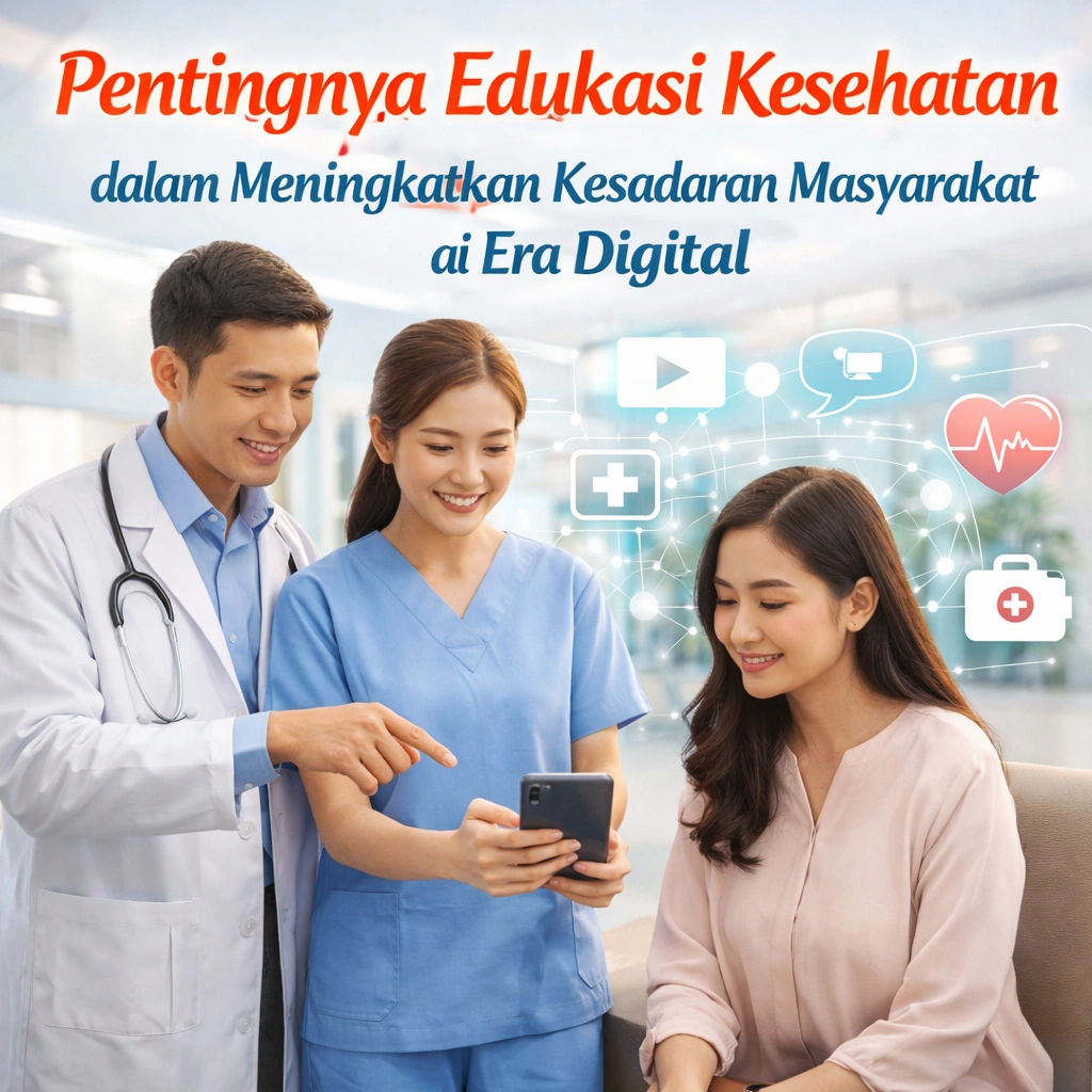 Pentingnya Edukasi Kesehatan dalam Meningkatkan Kesadaran Masyarakat di Era Digital