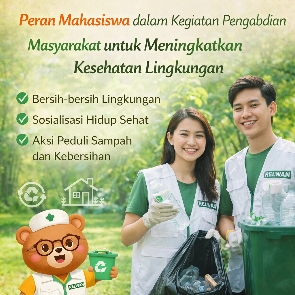 Peran Mahasiswa dalam Kegiatan Pengabdian Masyarakat untuk Meningkatkan Kesehatan Lingkungan