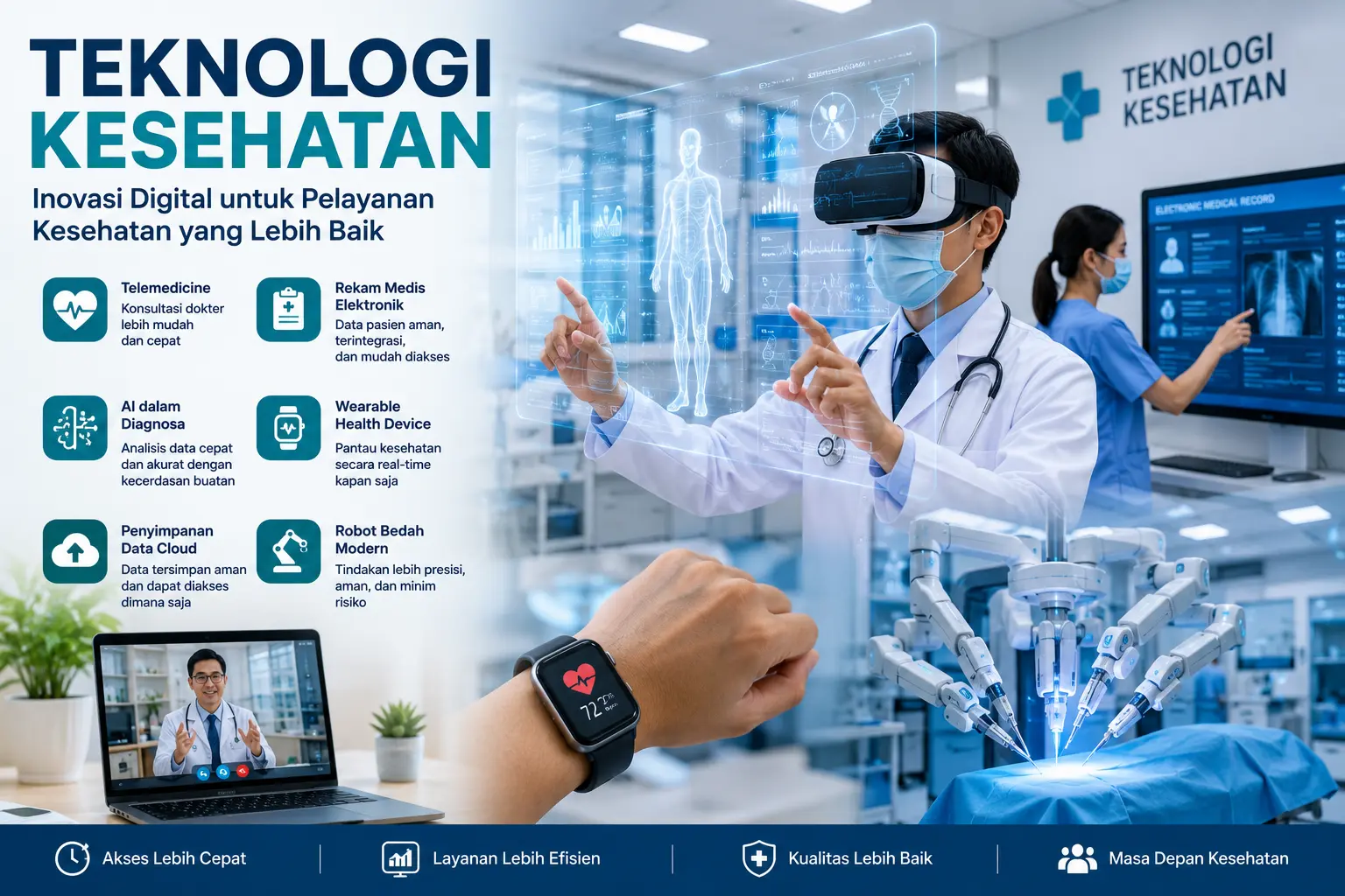Teknologi Kesehatan: Inovasi Digital yang Mengubah Pelayanan Medis di Era Modern
